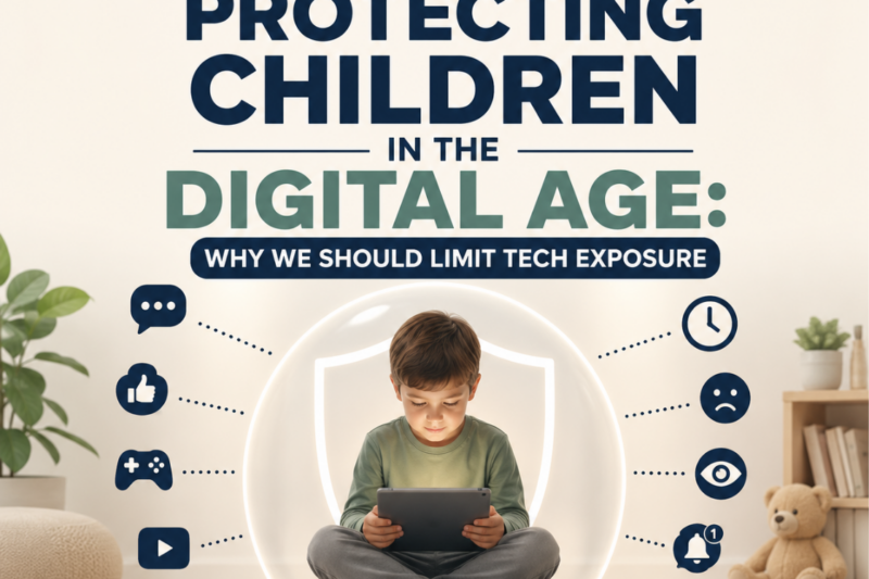 Protecting Children in the Digital Age: Why We Should Limit Tech Exposure