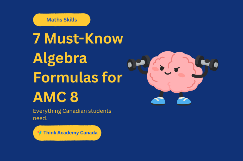 Algebra Formula Worksheet: 7 Must-Know Algebra Formulas for AMC 8