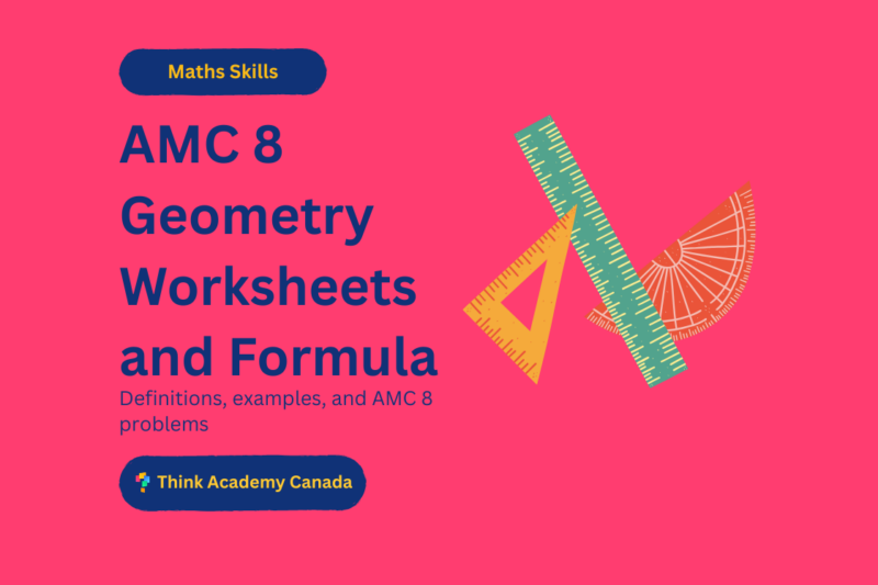 AMC 8 Geometry Worksheets and Formula Guide