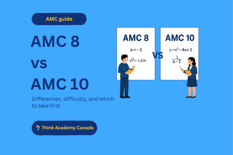 AMC 8 vs AMC 10: Differences, Difficulty & Which to Take First