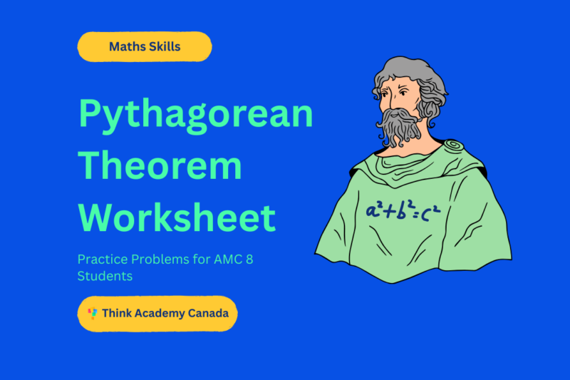Pythagorean Theorem Worksheet: Practice Problems for AMC 8 Students