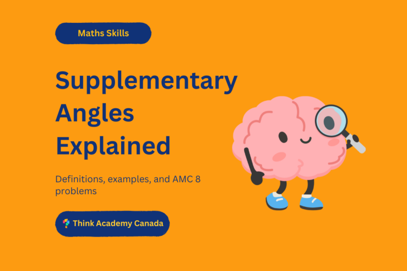 Supplementary Angles Explained: Definition, Examples and AMC 8 Problems
