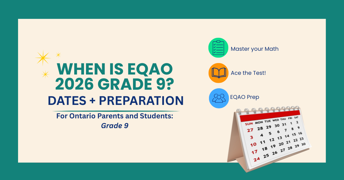 when is eqao 2026 grade 9