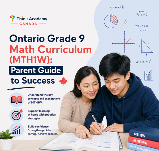 Ontario Grade 9 Math Curriculum (MTH1W): Parent Guide to Success