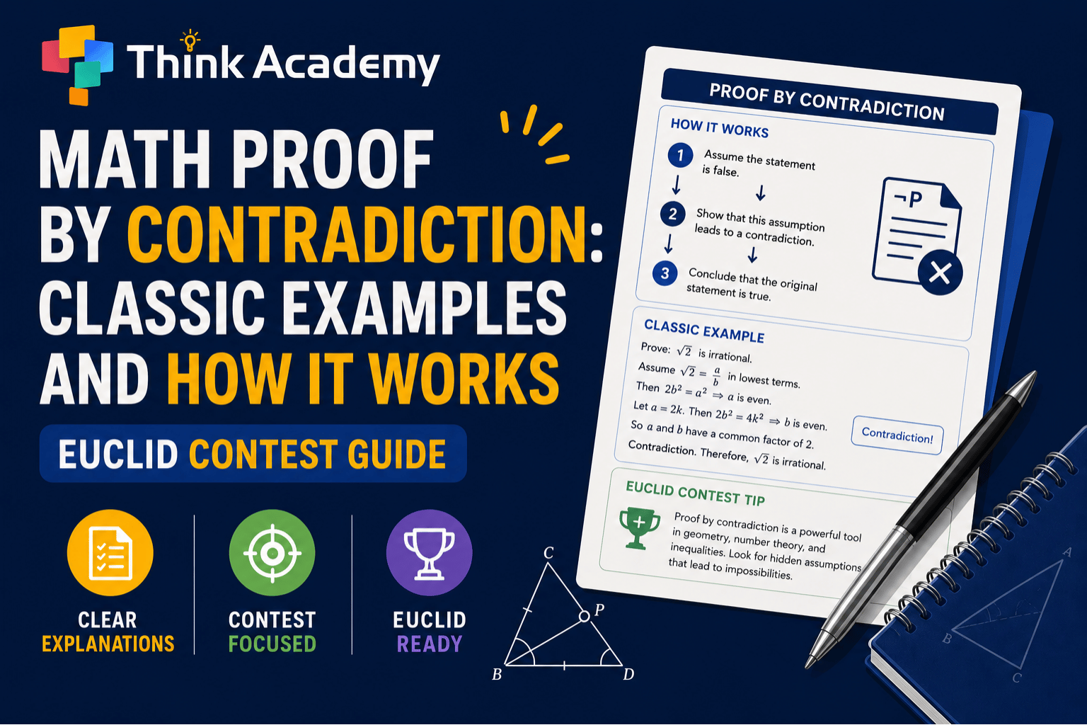 Proof by Contradiction: Classic Examples and How It Works