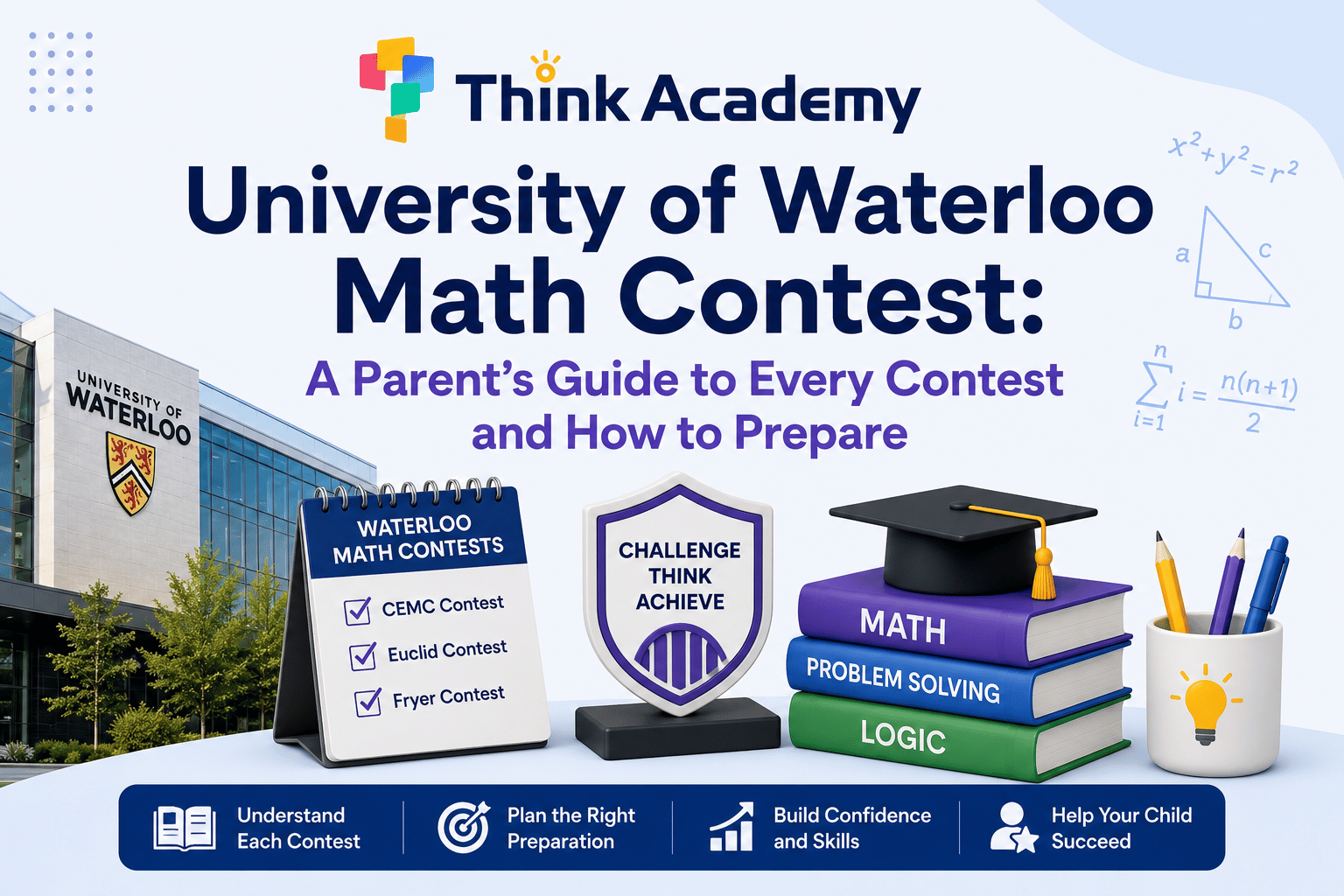 Siu Math Competition Logo University of Waterloo Math Contest: A Guide to Every Contest