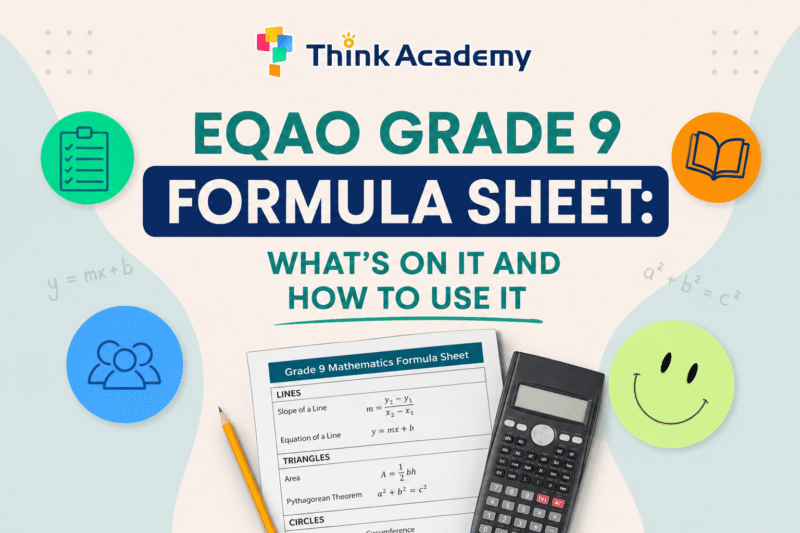 EQAO Grade 9 Formula Sheet: What’s On It and How to Use It