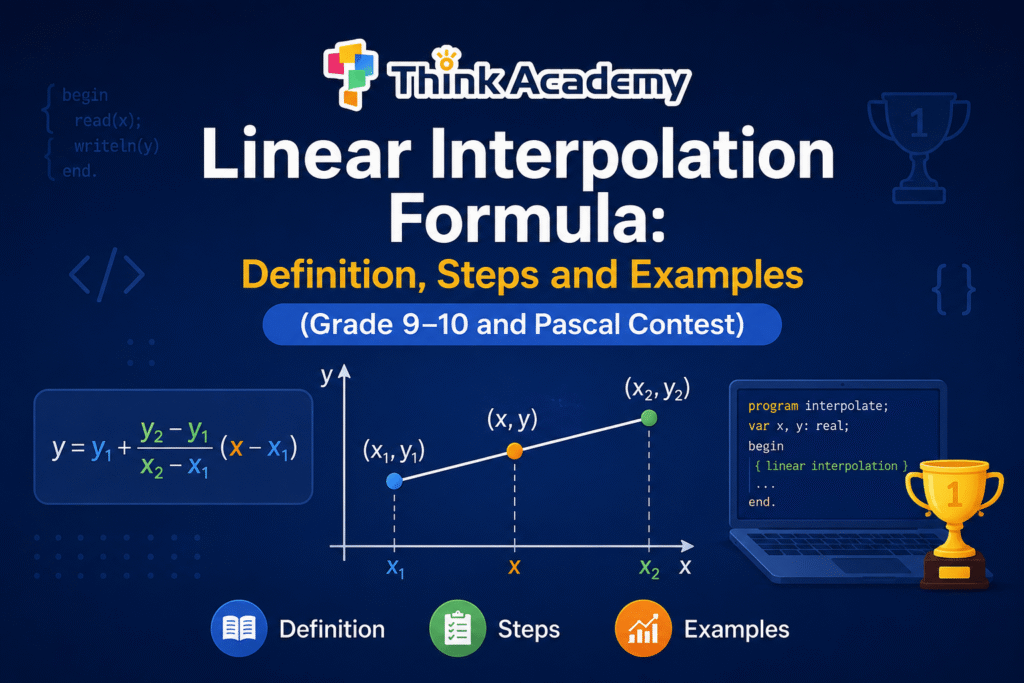 Linear Interpolation Formula Definition Steps And Examples Linear Interpolation Formula Definition Steps And Examples