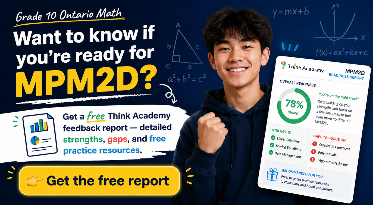 Grade 10 Math: MPM2D and MFM2P