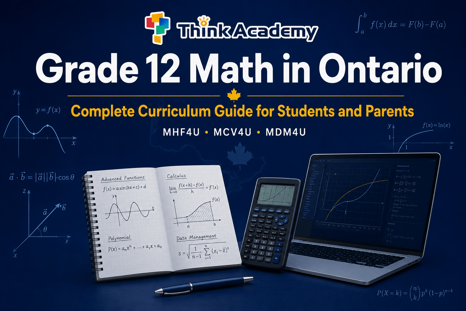 Math Course Work Grade 12 Math Curriculum in Ontario: Complete Guide 2026