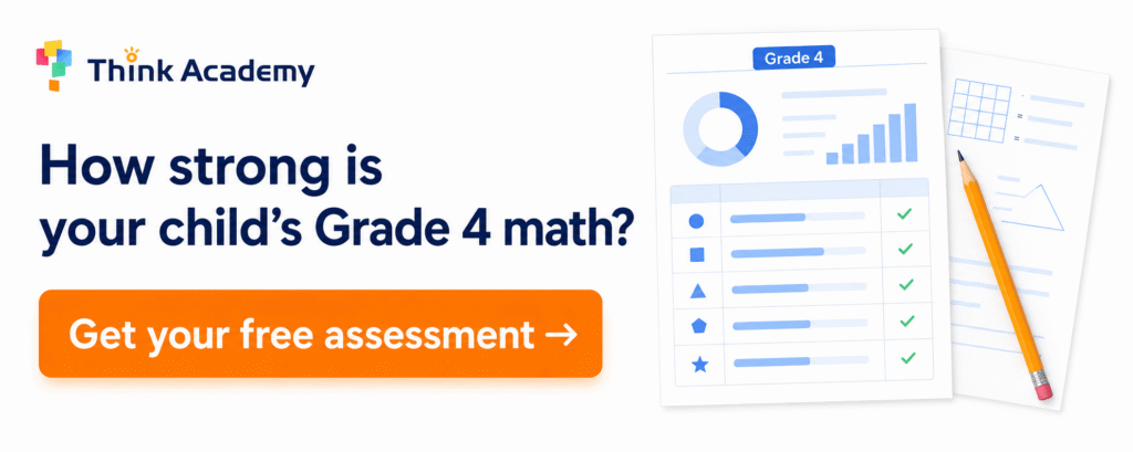 grade 4 math worksheets cta