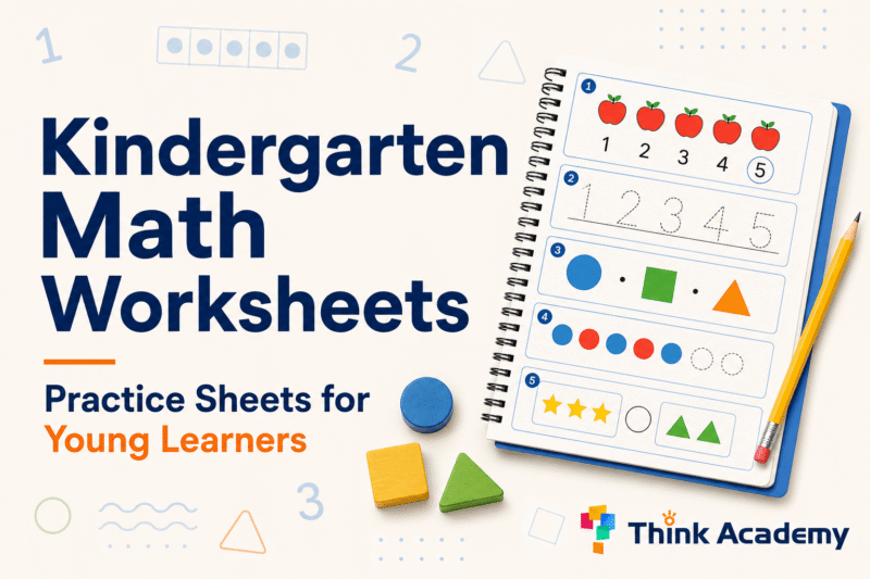 Kindergarten Math Worksheets: Practice Sheets for Young Learners