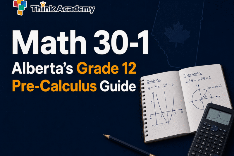 Math 30-1: Complete Guide to Alberta’s Grade 12 Pre-Calculus