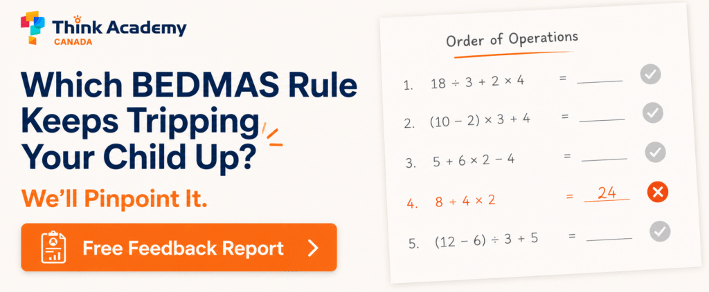 Order of Operations Math Worksheets image 