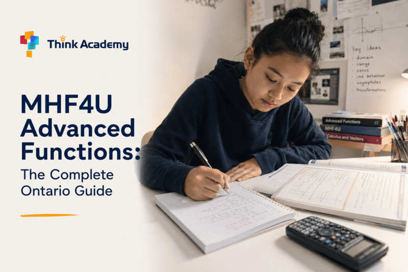MHF4U Advanced Functions: The Complete Ontario Parent and Student Guide